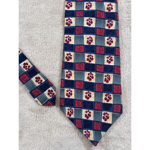 Jerry J Garcia Men's Silk Necktie Snail Garden Collection Nine by Stonehenge EUC